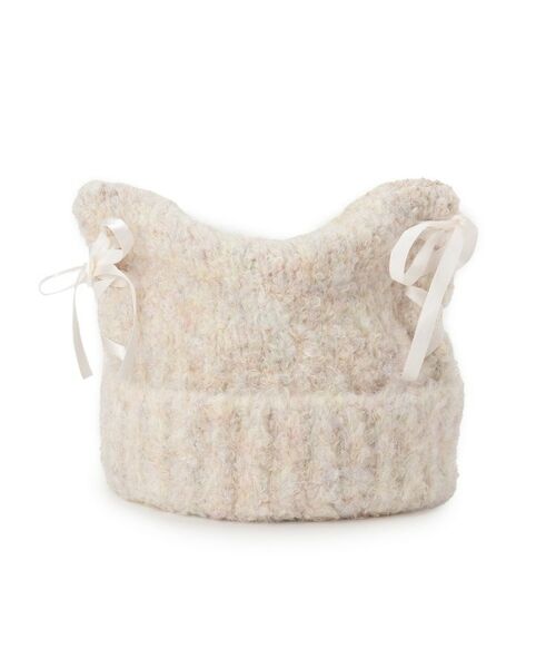 ESPERANZA / エスペランサ ニットキャップ | レースアップねこみみニット帽 | 詳細1