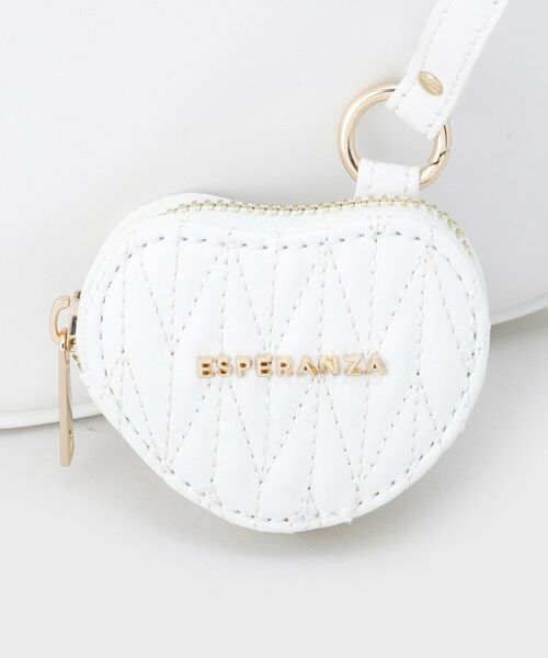 ESPERANZA / エスペランサ ショルダーバッグ | ハートチャーム付ミニボストンバッグ | 詳細22