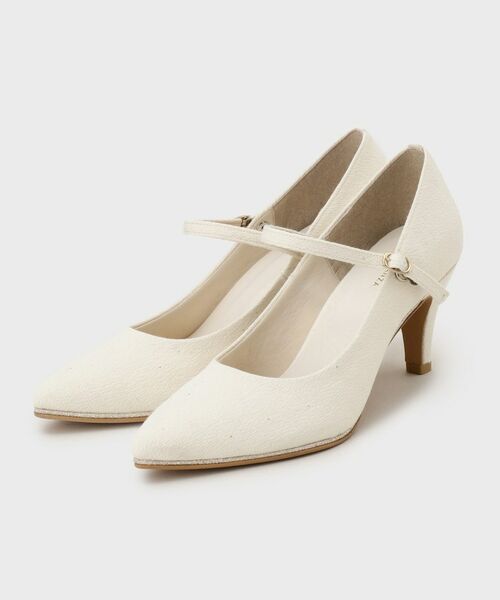 ESPERANZA / エスペランサ パンプス | ラメパイピングストラップパンプス | 詳細13