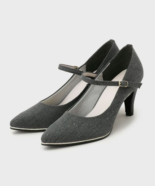 ESPERANZA / エスペランサ パンプス | ラメパイピングストラップパンプス | 詳細14