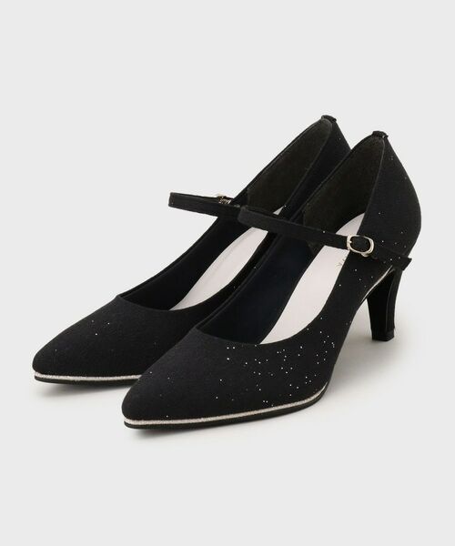 ESPERANZA / エスペランサ パンプス | ラメパイピングストラップパンプス | 詳細15