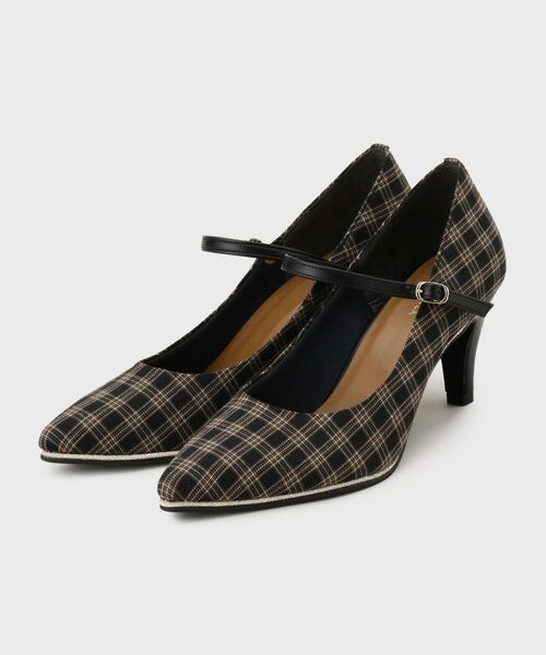 ESPERANZA / エスペランサ パンプス | ラメパイピングストラップパンプス | 詳細16