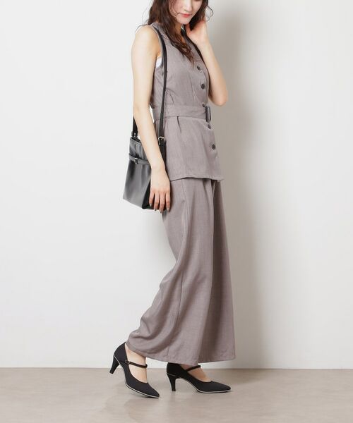 ESPERANZA / エスペランサ パンプス | ラメパイピングストラップパンプス | 詳細9