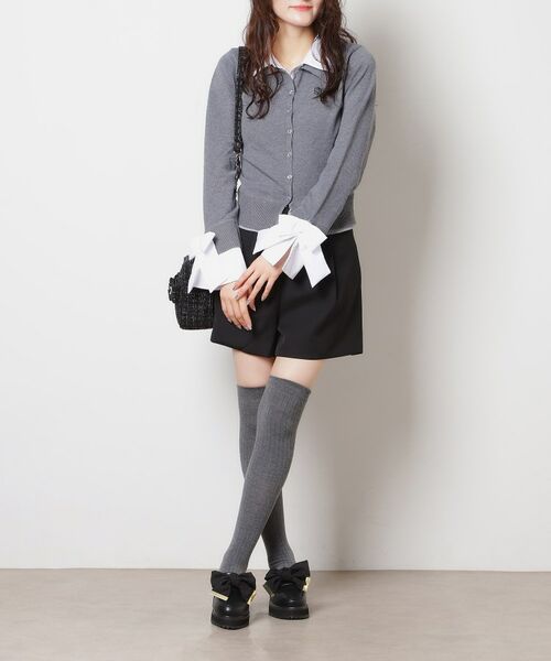 ESPERANZA / エスペランサ パンプス | 晴雨兼用リボン厚底ローファー | 詳細2