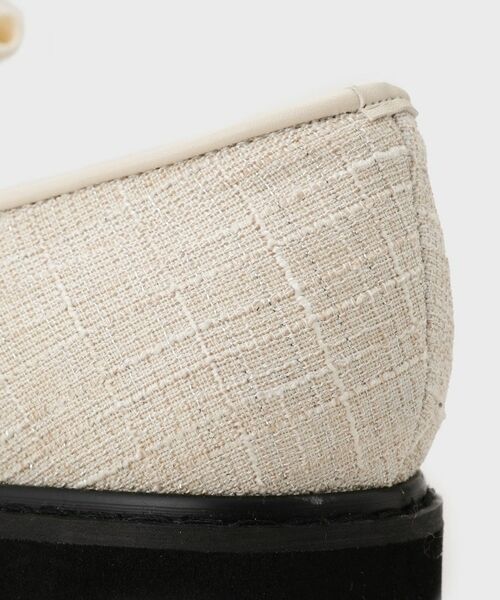 ESPERANZA / エスペランサ パンプス | 晴雨兼用リボン厚底ローファー | 詳細28