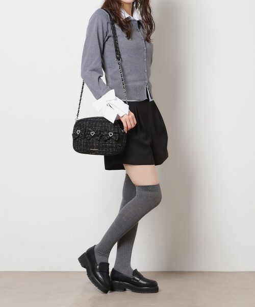 ESPERANZA / エスペランサ パンプス | 晴雨兼用リボン厚底ローファー | 詳細3