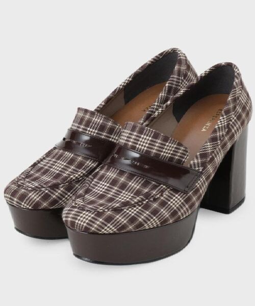 ESPERANZA / エスペランサ パンプス | 【ラク盛り/ローファー】リピーター続出／脚長美脚 ラク盛りローファー（モカブラウン(942)）