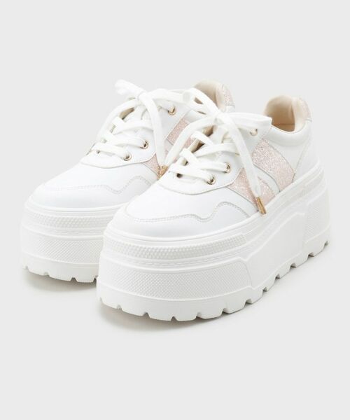 ESPERANZA / エスペランサ スニーカー | ラメライン厚底スニーカー | 詳細12