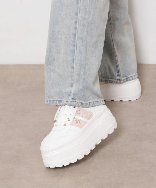 ESPERANZA / エスペランサ スニーカー | ラメライン厚底スニーカー | 詳細7