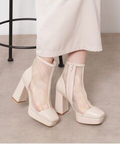 ESPERANZA / エスペランサ ブーツ（ショート丈） | チュールスクエアブーツ