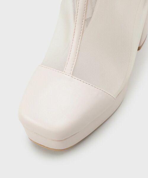ESPERANZA / エスペランサ ブーツ（ショート丈） | チュールスクエアブーツ | 詳細15