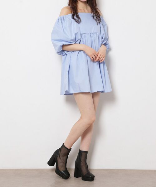 ESPERANZA / エスペランサ ブーツ（ショート丈） | チュールスクエアブーツ | 詳細5