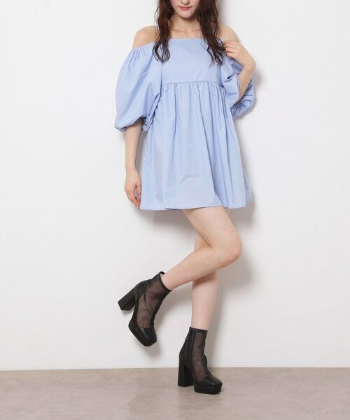 ESPERANZA / エスペランサ ブーツ（ショート丈） | チュールスクエアブーツ | 詳細6