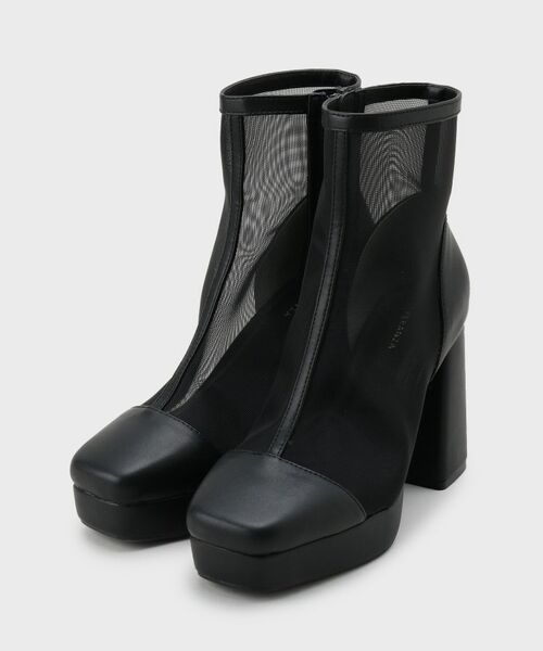 ESPERANZA / エスペランサ ブーツ（ショート丈） | チュールスクエアブーツ | 詳細8
