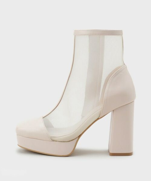 ESPERANZA / エスペランサ ブーツ（ショート丈） | チュールスクエアブーツ | 詳細9