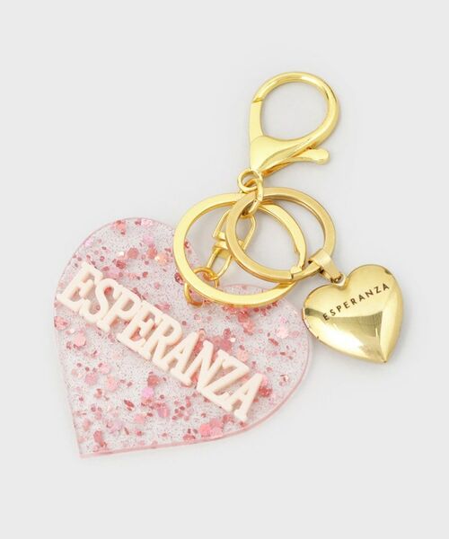ESPERANZA / エスペランサ キーホルダー・ストラップ | ハートチャーム | 詳細2