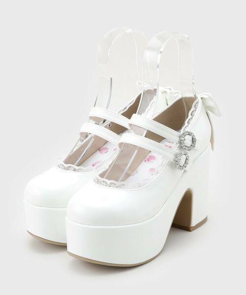 ESPERANZA / エスペランサ パンプス | 厚底バックリボンパンプス | 詳細12