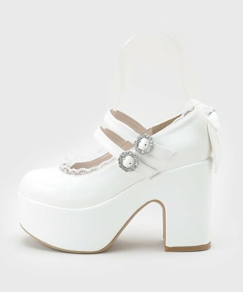 ESPERANZA / エスペランサ パンプス | 厚底バックリボンパンプス | 詳細15