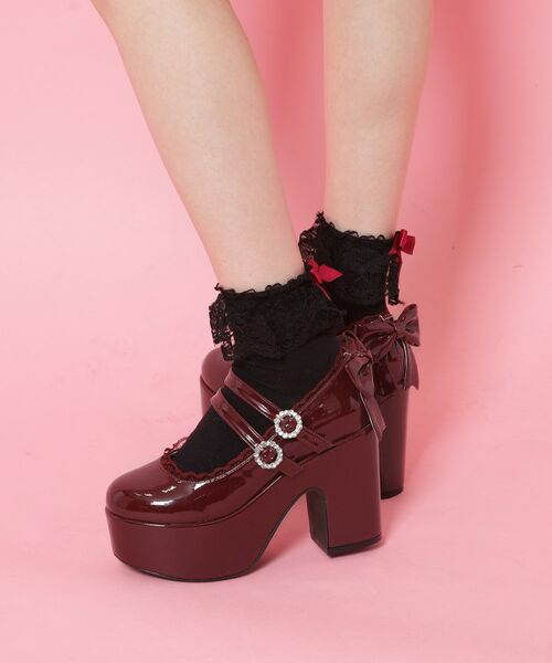 ESPERANZA / エスペランサ パンプス | 厚底バックリボンパンプス | 詳細4