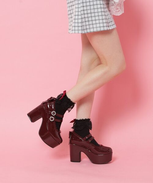 ESPERANZA / エスペランサ パンプス | 厚底バックリボンパンプス | 詳細5