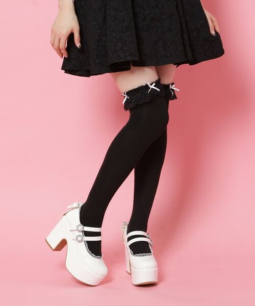 ESPERANZA / エスペランサ パンプス | 厚底バックリボンパンプス | 詳細8