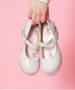 ESPERANZA / エスペランサ パンプス | バレエコアストラップ付リボン付きパンプス