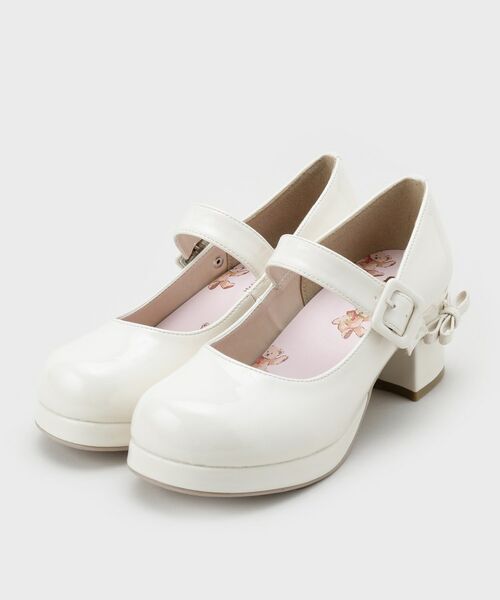 ESPERANZA / エスペランサ パンプス | バレエコアストラップ付リボン付きパンプス | 詳細12