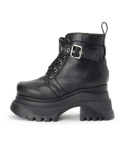 ESPERANZA / エスペランサ ブーツ（ショート丈） | レースアップバックル厚底ブーツ | 詳細15