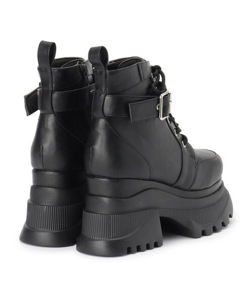 ESPERANZA / エスペランサ ブーツ（ショート丈） | レースアップバックル厚底ブーツ | 詳細16