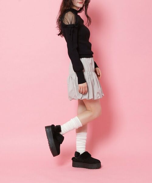 ESPERANZA / エスペランサ サンダル | フェイクムートンサボ ベルト取り外し可 | 詳細3