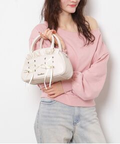 ESPERANZA / エスペランサ ボストンバッグ | リボン使い2WAYショルダー