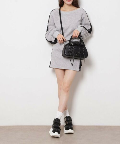 ESPERANZA / エスペランサ ボストンバッグ | リボン使い2WAYショルダー | 詳細9