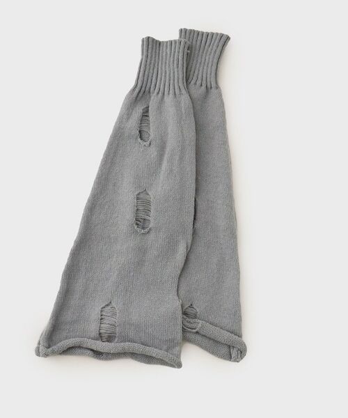 ESPERANZA / エスペランサ レッグウォーマー | ダメージレッグカバー（グレー(112)）