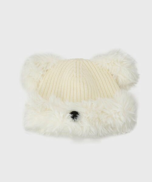 ESPERANZA / エスペランサ ニットキャップ | プードルニット帽（ホワイト(001)）