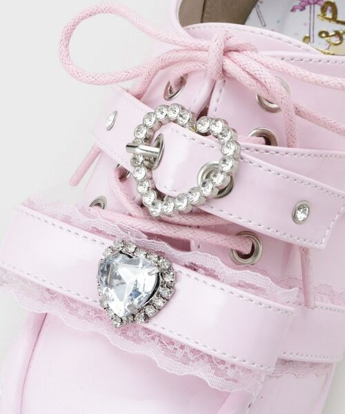 ESPERANZA / エスペランサ パンプス | 夢見る厚底キラキラハート付きパンプス | 詳細30