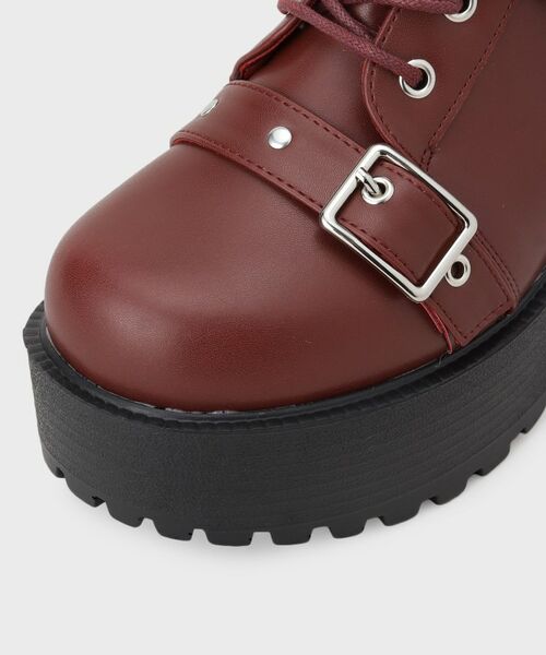 ESPERANZA / エスペランサ ブーツ（ショート丈） | 厚底ベルト付きブーツ | 詳細27