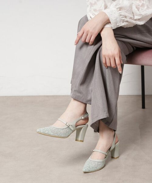 ESPERANZA / エスペランサ パンプス | クロスストラップセパレートパンプス | 詳細4