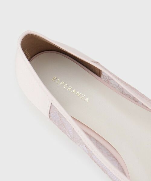 ESPERANZA / エスペランサ パンプス | ローヒールレースパンプス | 詳細18