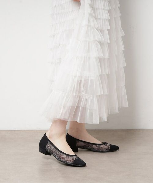 ESPERANZA / エスペランサ パンプス | ローヒールレースパンプス | 詳細2