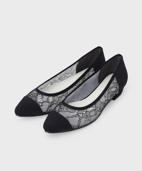 ESPERANZA / エスペランサ パンプス | ローヒールレースパンプス | 詳細7