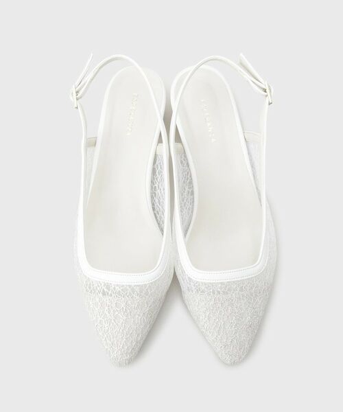 ESPERANZA / エスペランサ パンプス | ラメチュールバックストラップパンプス | 詳細17