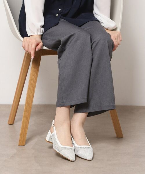 ESPERANZA / エスペランサ パンプス | ラメチュールバックストラップパンプス | 詳細2