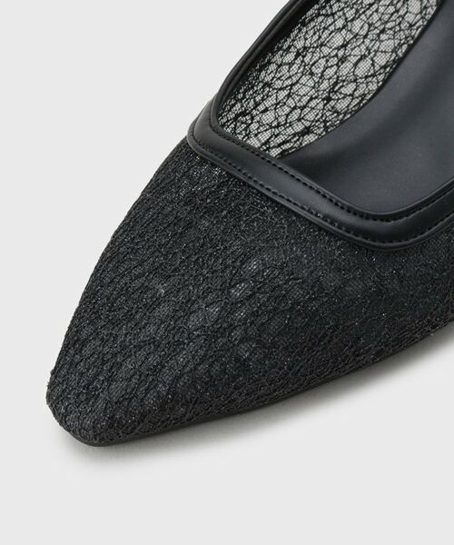 ESPERANZA / エスペランサ パンプス | ラメチュールバックストラップパンプス | 詳細20