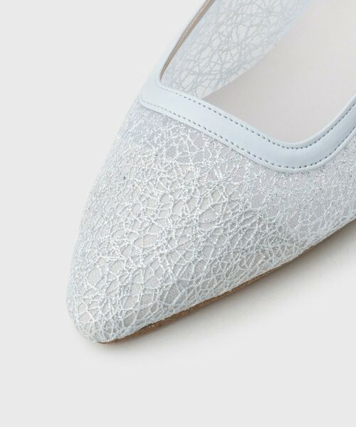 ESPERANZA / エスペランサ パンプス | ラメチュールバックストラップパンプス | 詳細21