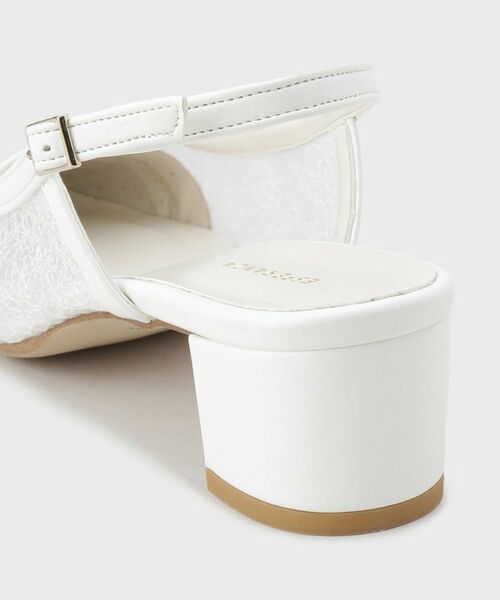 ESPERANZA / エスペランサ パンプス | ラメチュールバックストラップパンプス | 詳細25