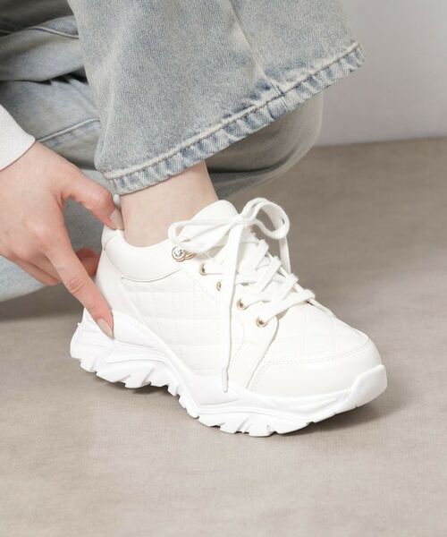 ESPERANZA / エスペランサ スニーカー | キルティングスニーカー（ホワイト(001)）