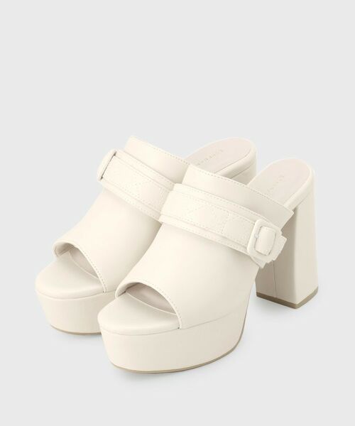 ESPERANZA / エスペランサ サンダル | 【ラク盛り／サンダル】リピーター続出／脚長美脚 ベルト付き2WAYミュール | 詳細10
