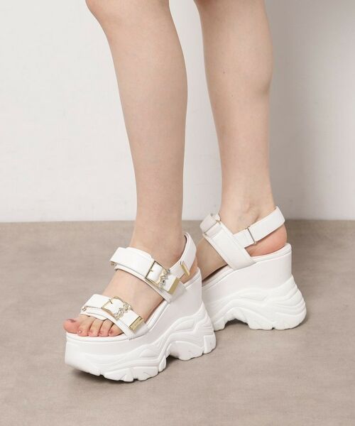 ESPERANZA / エスペランサ サンダル | ビジューベルトスニーカーソールスポサン | 詳細1