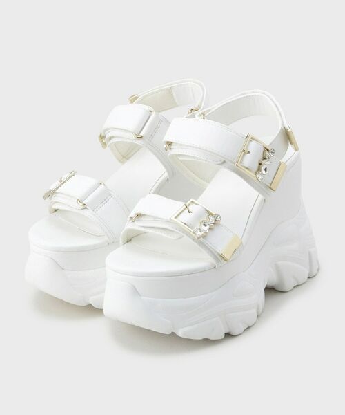 ESPERANZA / エスペランサ サンダル | ビジューベルトスニーカーソールスポサン | 詳細10