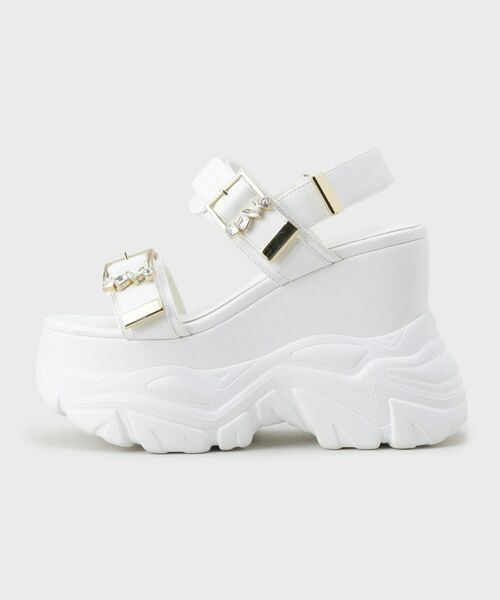 ESPERANZA / エスペランサ サンダル | ビジューベルトスニーカーソールスポサン | 詳細13